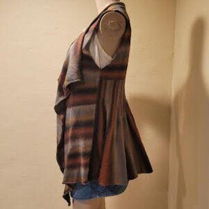 Arden B women's loose fit flowy cardigan vest - Size XS/S